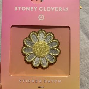 Stoney clover Ln for target Flower sticker patch
